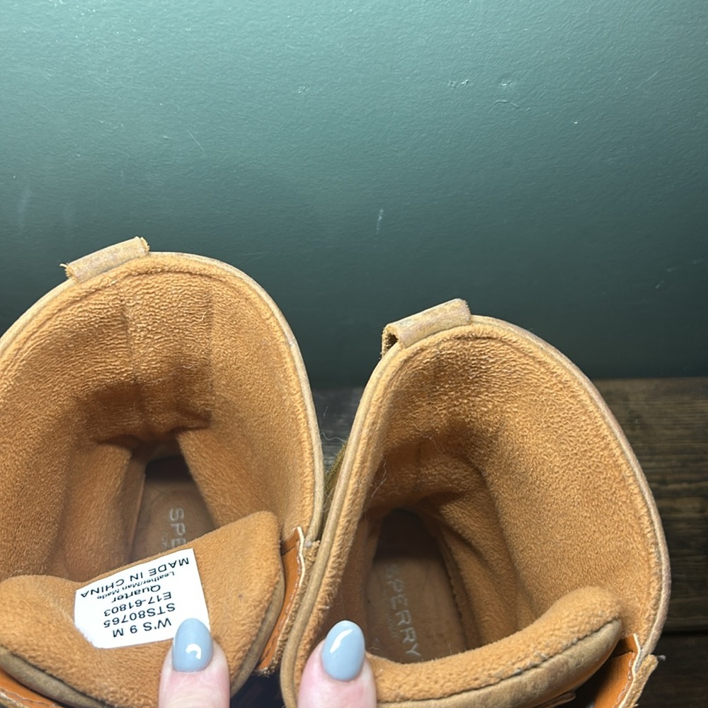 Sperry women’s leather duck boots - Picture 6 of 8